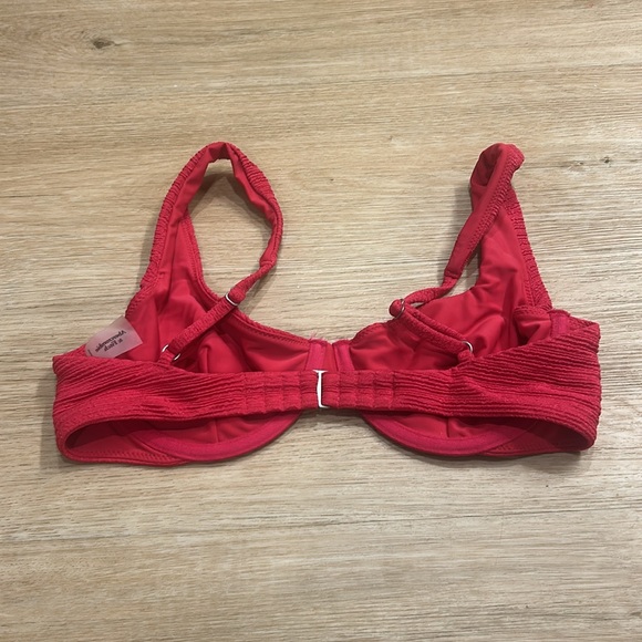Abercrombie & Fitch Hot Pink Bikini Top - Picture 3 of 4